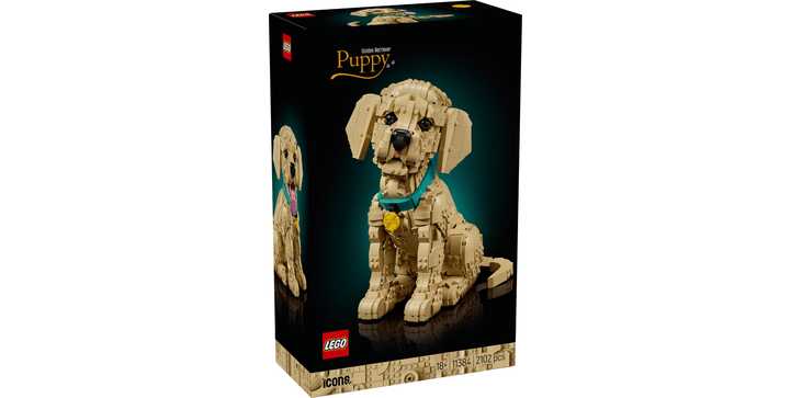 LEGO® Icons 11384 Golden Retriever Welpe