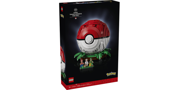 LEGO® Pokémon 72154 Pokéball mit Beeindruckenden Trainermomenten