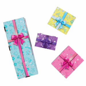 Barbie Party Unboxed Haustier Geburtstag Serie - blaues Kleid