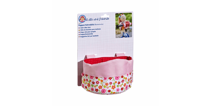 HABA Puppen-Fahrradsitz Blumenwiese
