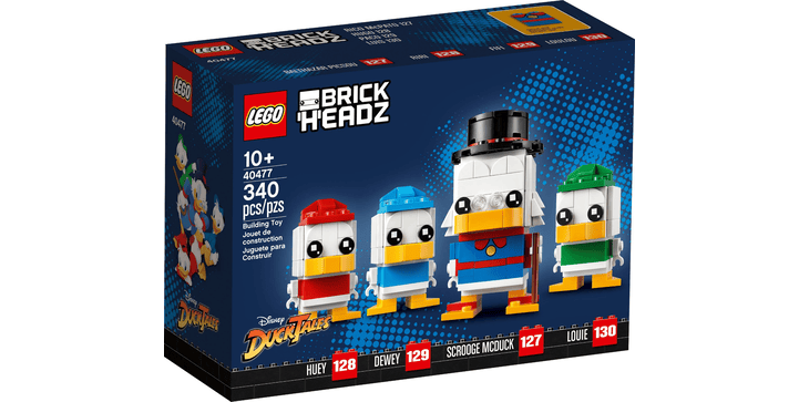 LEGO® BrickHeadz 40477 Dagobert Duck Tick Trick & Track