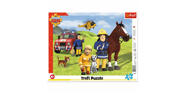 Trefl Rahmen-Puzzle 25 Teile - Feuerwehrmann Sam