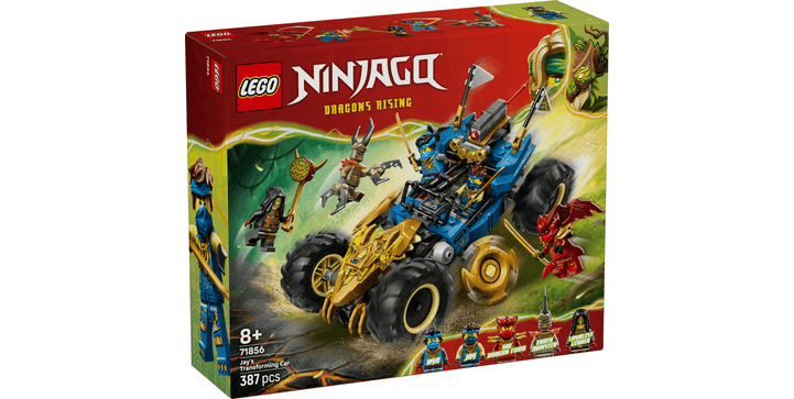 LEGO® NINJAGO® 71856 Jays Transformationsflitzer