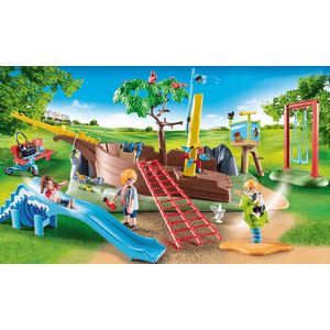 70741 Abenteuerspielplatz mit Schiffswrack - Playmobil