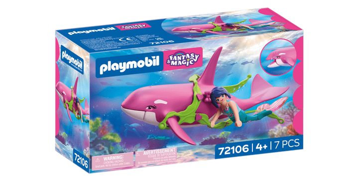 72106 Orca mit Meerjungfrau - Playmobil
