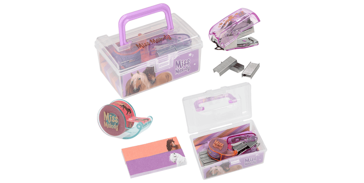 Miss Melody Schreibtischset ( lila )
