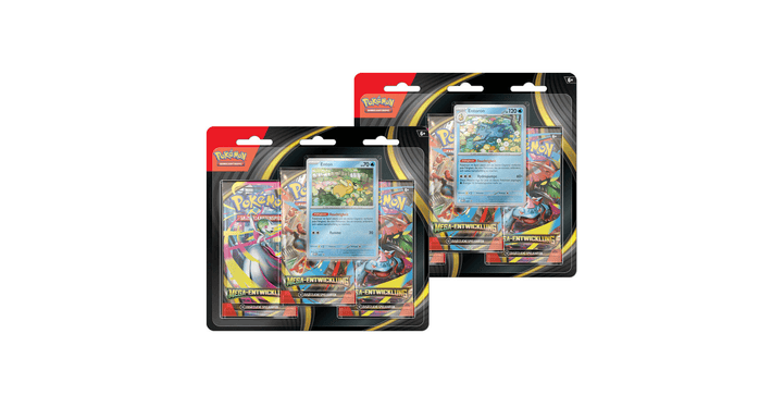 Pokémon Mega Entwicklung Enton / Entoron - 3-Pack - Blindpack
