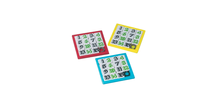 Amscan 12 Schiebepuzzles