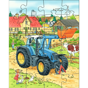 HABA Puzzles Traktor und Co.