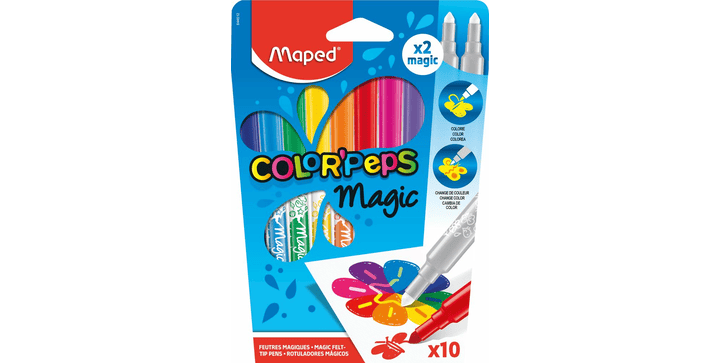 Maped Zauber-Filzstifte COLOR'PEPS MAGIC x 10 + 2