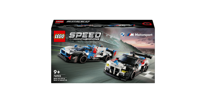 LEGO® Speed Champions 76922 BMW M4 GT3 & BMW M Hybrid V8 Rennwagen