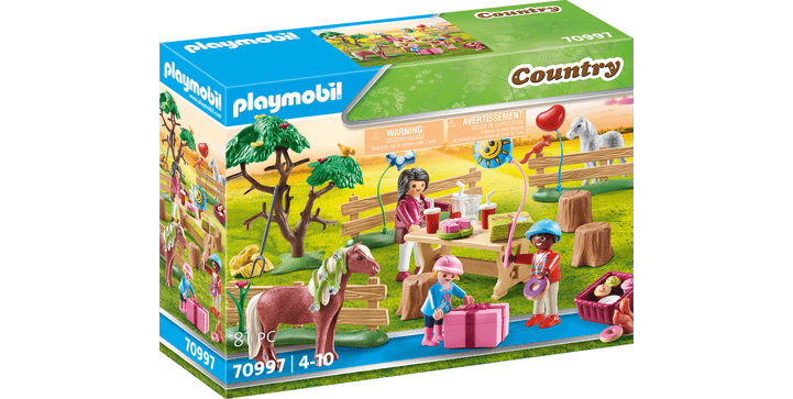 70997 Kindergeburtstag auf dem Ponyhof - Playmobil