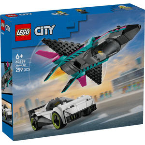 LEGO® City 60489 Düsenflieger vs. Rennauto