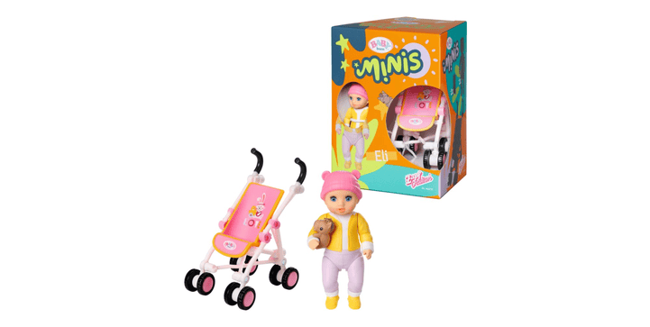 BABY born Minis - Kinderwagen Spielset