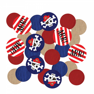 Amscan Konfetti Piraten Karte Folie / Papier 14 g