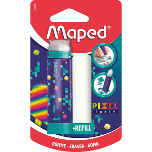 Maped Radierstift PIXEL PARTY + Nachfüller