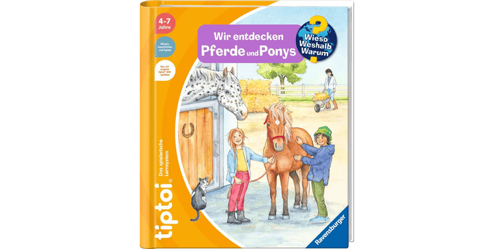 tiptoi® Wieso? Weshalb? Warum? Wir entdecken Pferde und Ponys 