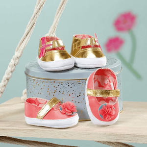 Baby Annabell Schuhe 43cm - Gold oder Rosa