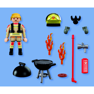 72149 Feuerwehrmann mit Brandherd - Playmobil