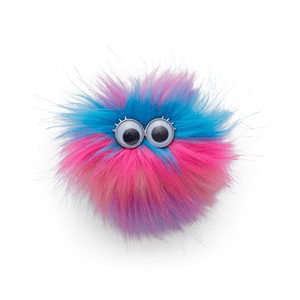 ergobag Fluffy Klettie Pink-Blau - 2026