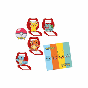 Amscan 8 Einladungskarten & Umschläge Pokémon 2024 Papier