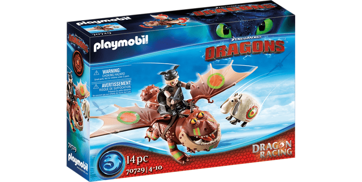 70729 Dragon Racing: Fischbein und Fleischklops - Playmobil