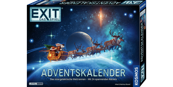 Kosmos EXIT Adventskalender 2024 - Das intergalaktische Wettrennen