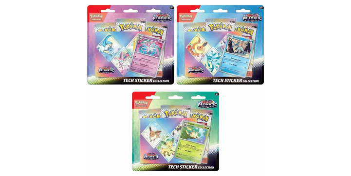 Pokémon Prismatische Entwicklungen - Tech Sticker Kollektion Blindpack