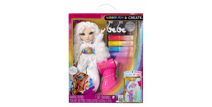 Rainbow High Air Brush & Create Fashion Dolls - Green Eyes