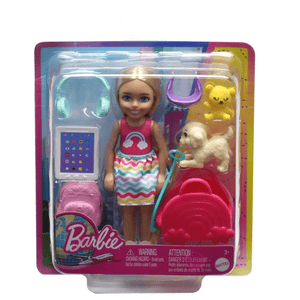 Barbie Travel Chelsea mit Welpen