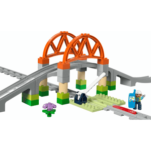 LEGO® DUPLO® 10426 Eisenbahnbrücke und Schienen – Erweiterungsset