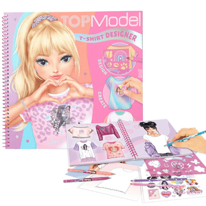 TOPModel T-Shirt Designer Malbuch Louise
