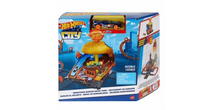Hot Wheels City Spielsets - Downtown Burger Drive-Thru