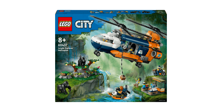 LEGO® City 60437 Dschungelforscher-Hubschrauber