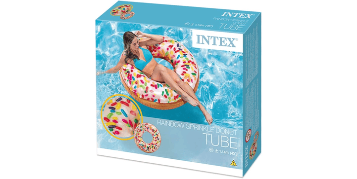 INTEX 56263 Schwimmreifen Sprinkle Donut Ø 114 cm