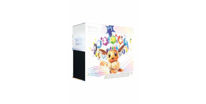 Pokémon Karmesin & Purpr - Prismatische Entwicklungen Top-Trainer-Box