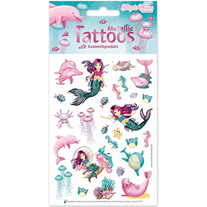 Tapirella Metallic Tattoo - Coralie