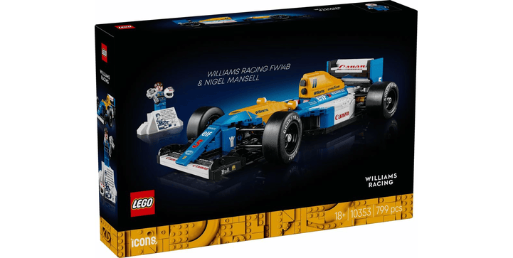 LEGO® Icons 10353 Williams Racing FW14B mit Nigel Mansell