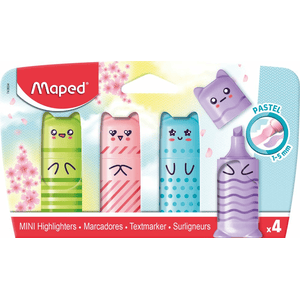 Maped Textmarker PASTELL MINI x 4