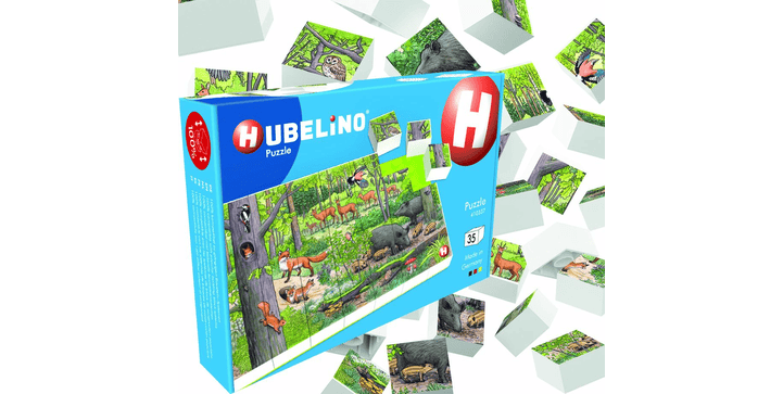 Hubelino - Kinderpuzzle mit Grundplatte 35 Teile