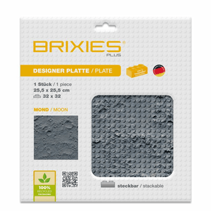 BRIXIES® Bodenplatte 32 x 32 cm Mond