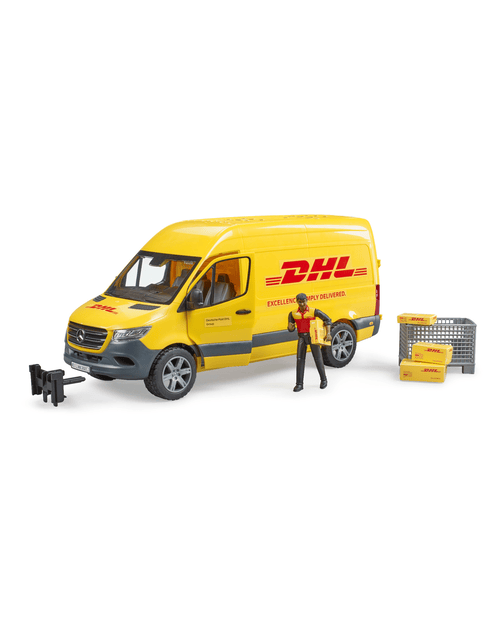 bruder - MB Sprinter DHL mit Fahrer