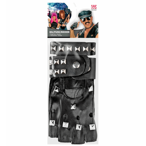 Widmann Biker Handschuhe + 2 Armbänder und Halsband