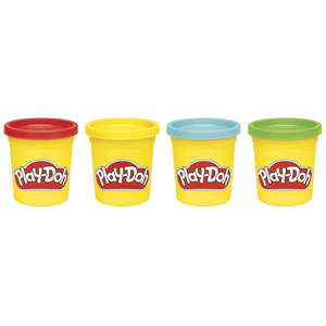 Play-Doh Spielknete 4er Pack - klassische Farben