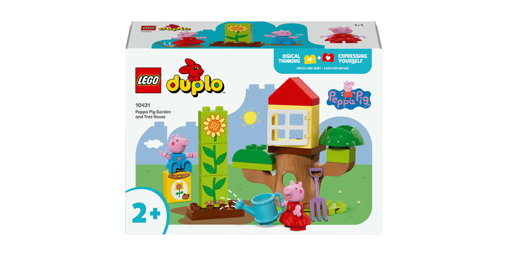 LEGO® DUPLO® 10431 Peppas Garten mit Baumhaus