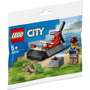 LEGO® City 30570 Luftkissenboot für Tierrettungen - Poly Bag
