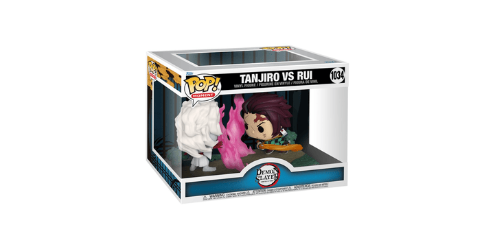 Funko POP Moment: Demon Slayer- Tanjiro vs. Rui