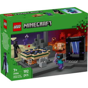 LEGO® Minecraft™ 21584 Reise durch Nether und Endportal