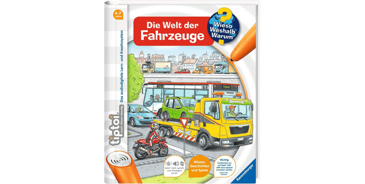 tiptoi® Wieso? Weshalb? Warum? Die Welt der Fahrzeuge