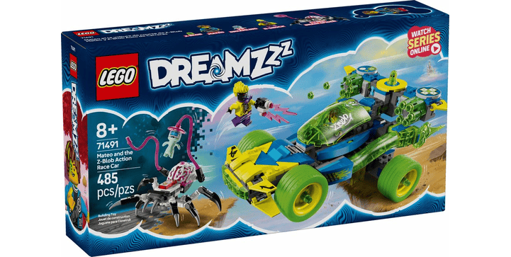 LEGO® DREAMZzz 71491 Mateo mit dem Z-Blob Action-Rennwagen